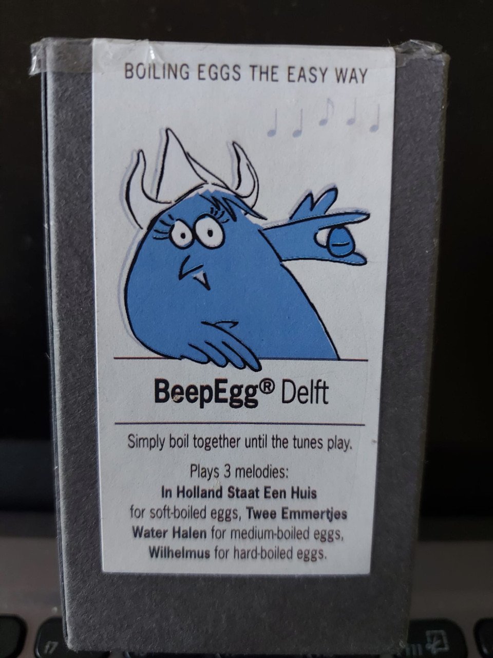 Nieuw BeepEgg | PiepEi – Delft Edition (zingende kookwekker)