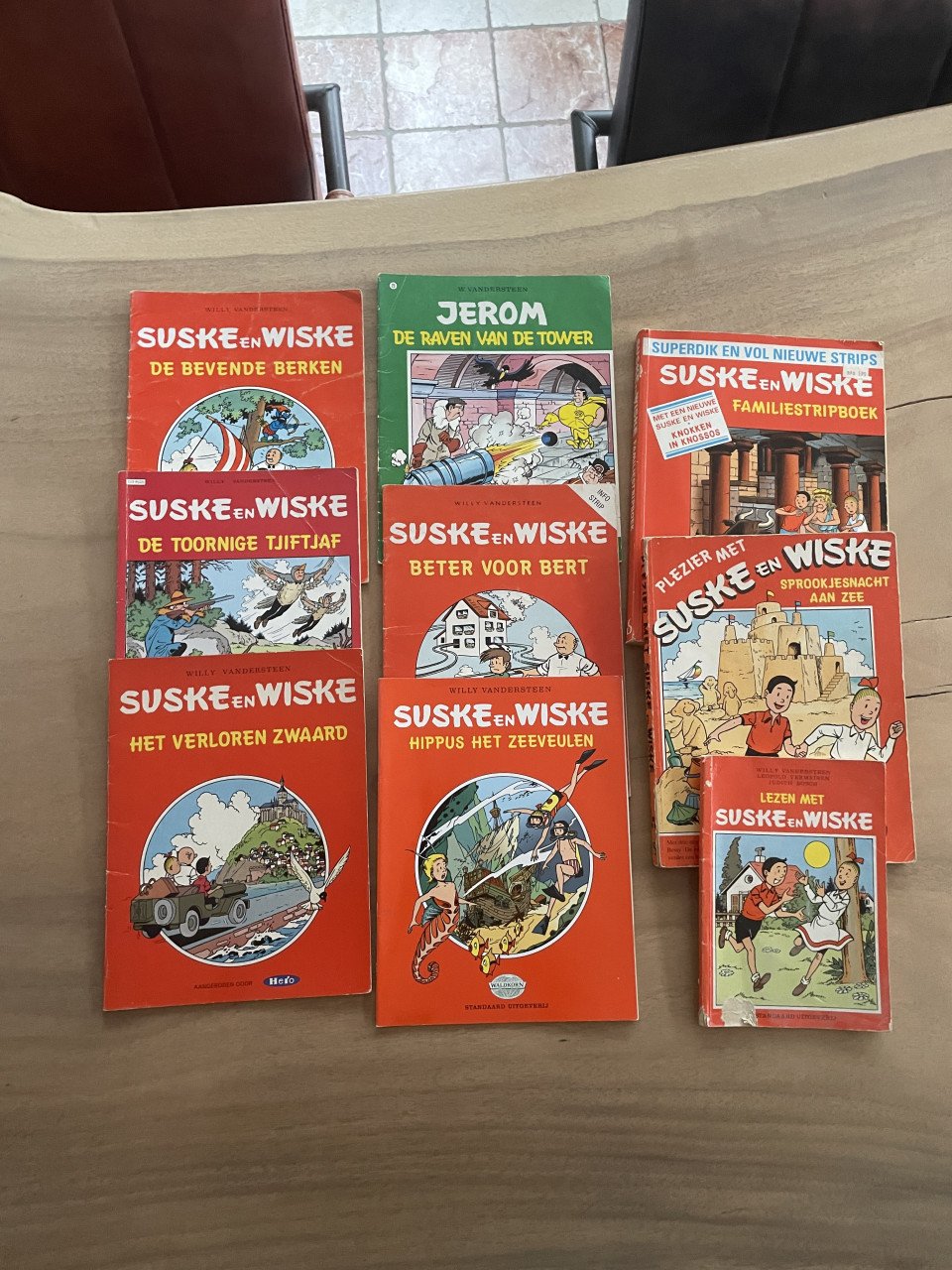 Diverse Suske en Wiske stripboeken