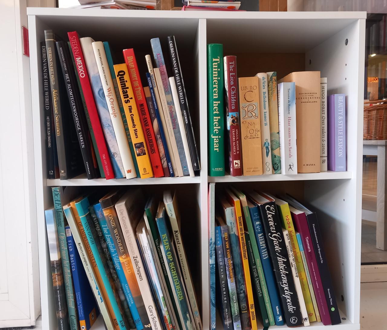 Boeken voor 50 cent per stuk