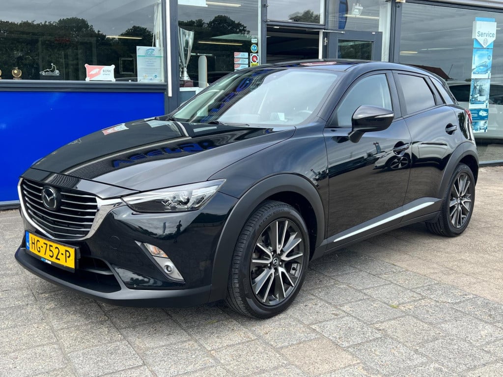Mazda Cx-3 2.0 skyactiv-g 120 gt-m, leer, trekhaak enz...