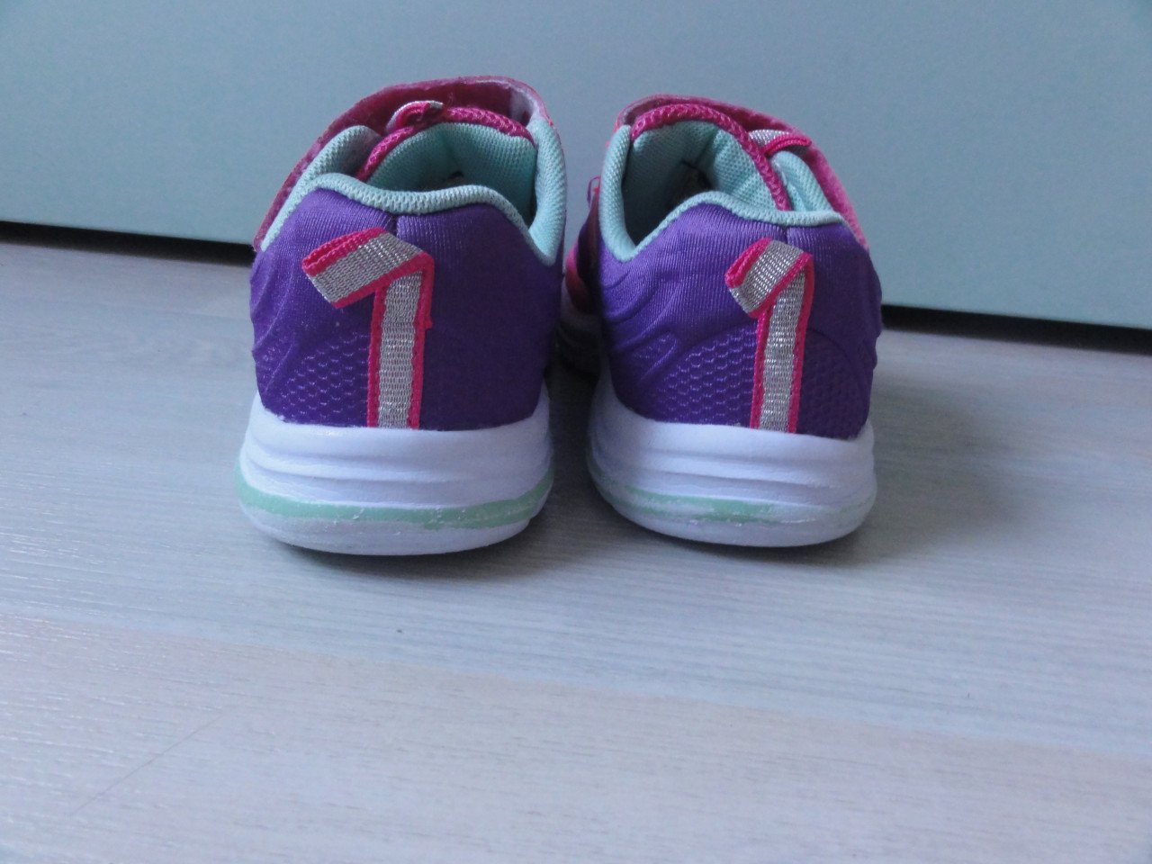 Sportschoenen gymschoenen roze paars maat 34