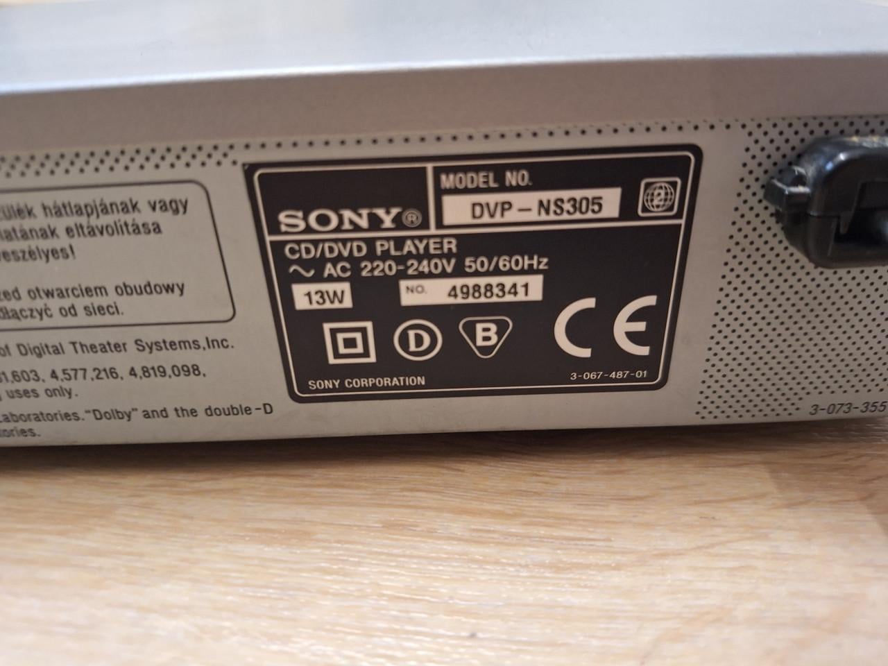 Sony dvd speler