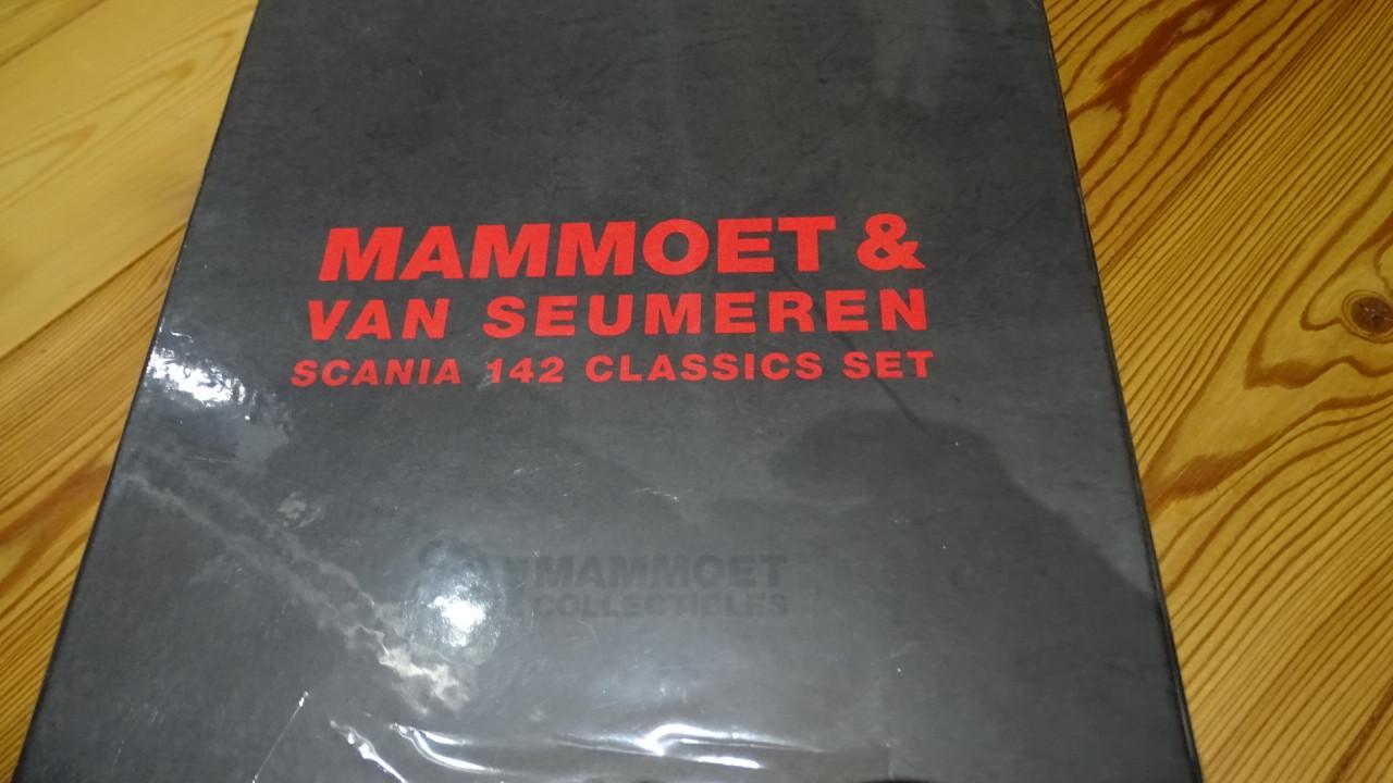 Mammoet van Seumeren Scania 142 V8 Set WSI nieuw in OVP