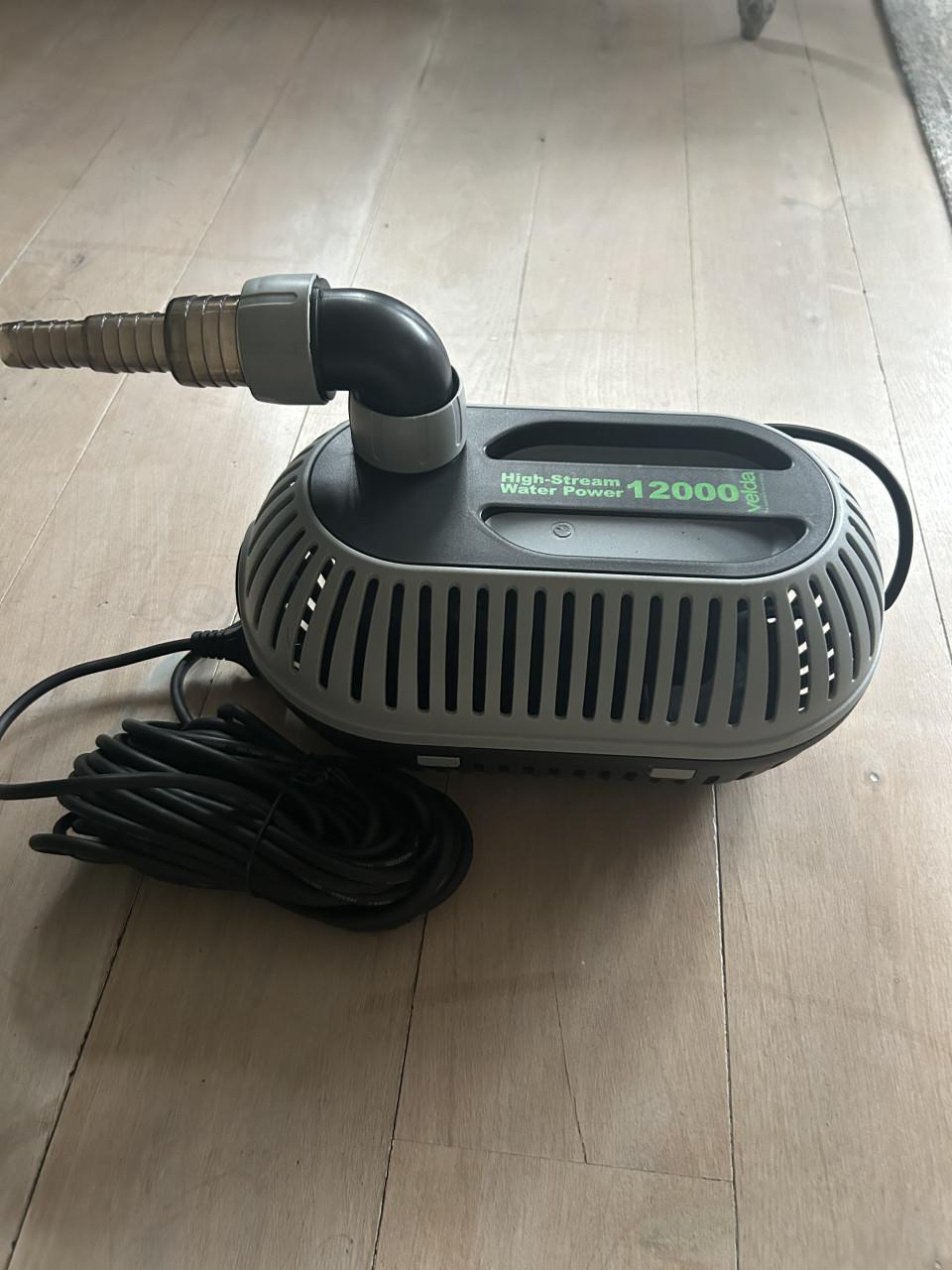 Te koop nieuw in doos velda high stream waterpower power 12000 sterke pomp