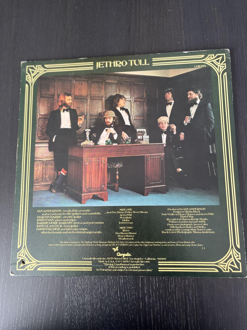 LP Jethro Tull, titel 'Heavy Horses' (vinyl)