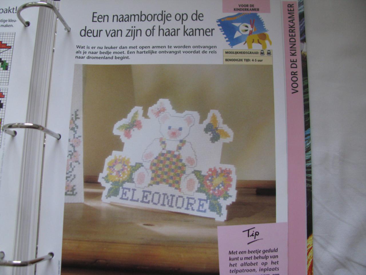 Creatief met kruissteek.