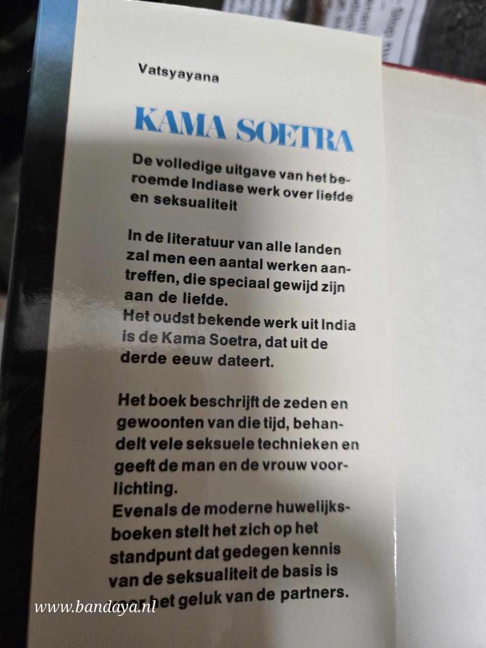 Kama soetra boek
