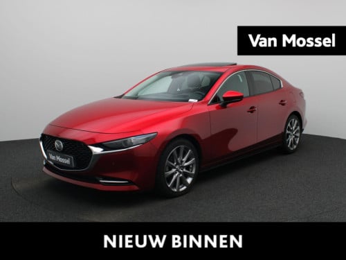 Mazda 3 2.0 e-skyactiv-x luxury | automaat | schuif dak | 360 camera | appl