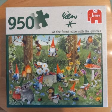 Kabouterpuzzel van Rien Poortvliet