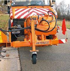 Vandaele onkruidborstel okb tractor wiellader unimog