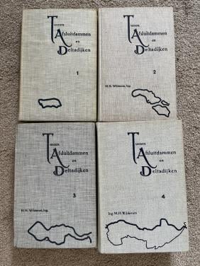 Zeeland: 4-delige boekenserie Tussen Afsluitdammen en Deltadijken