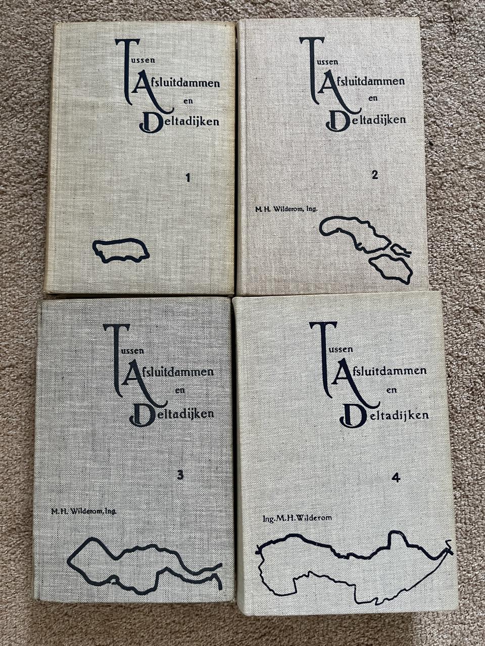 Zeeland: 4-delige boekenserie Tussen Afsluitdammen en Deltadijken