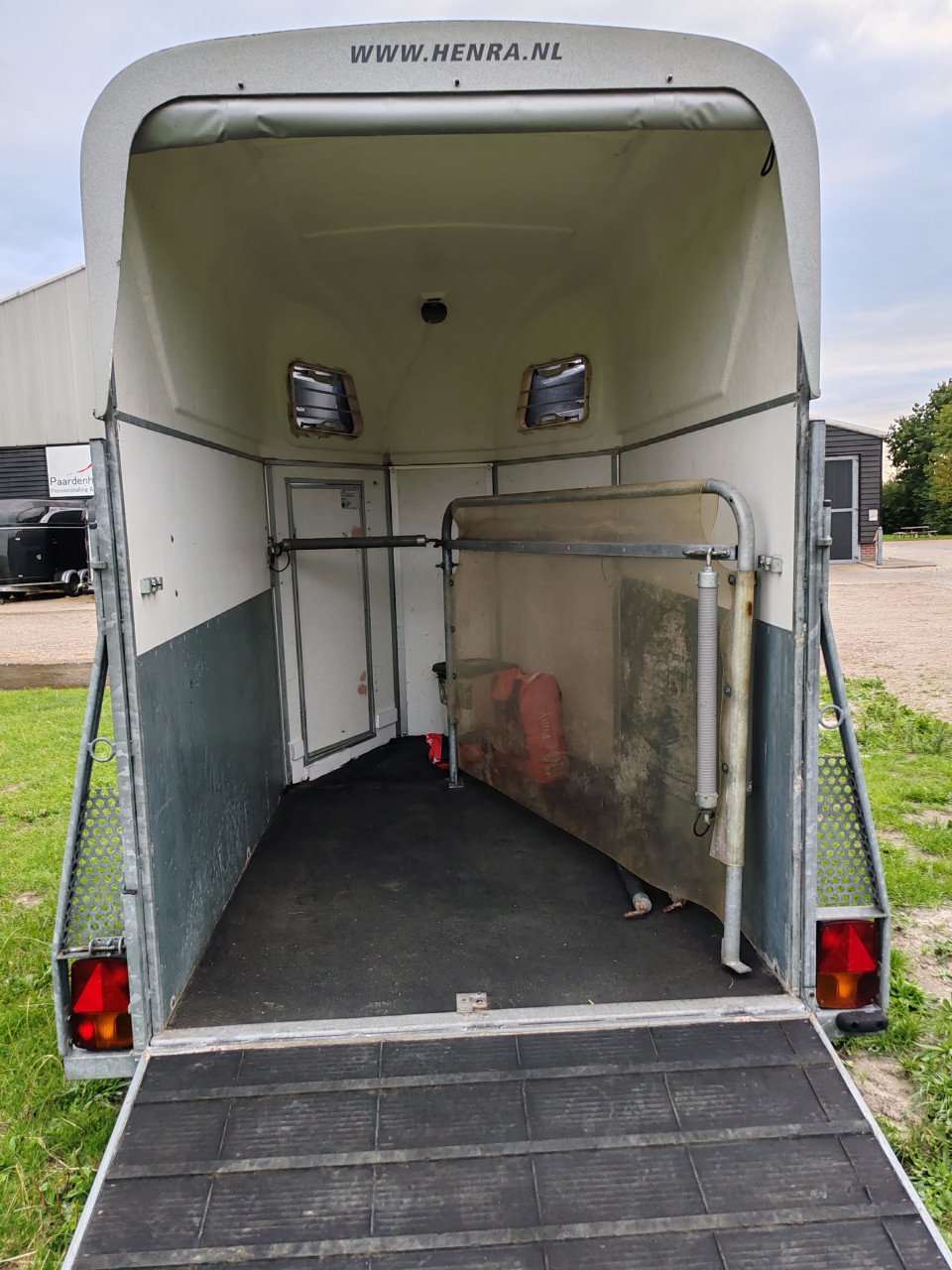 Zeer degelijke 2 paards trailer Henra buffalo