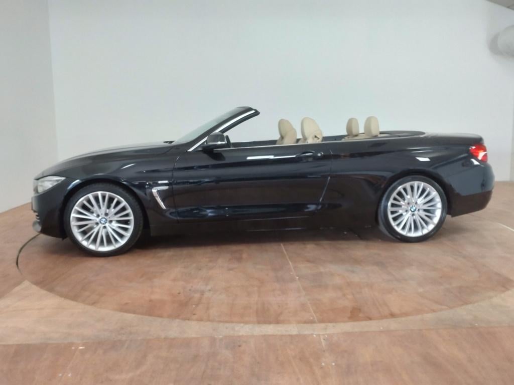 BMW 4 Serie cabrio 420i high executive | nekverwarming | trekhaak afneembaa