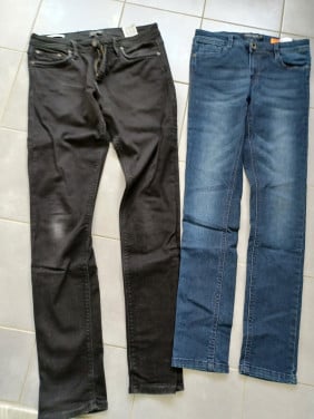 2 heren spijker broeken