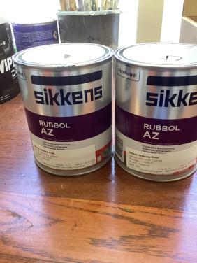 Sikkens rubbol AZ, f6-05-30  2x1L samen €32