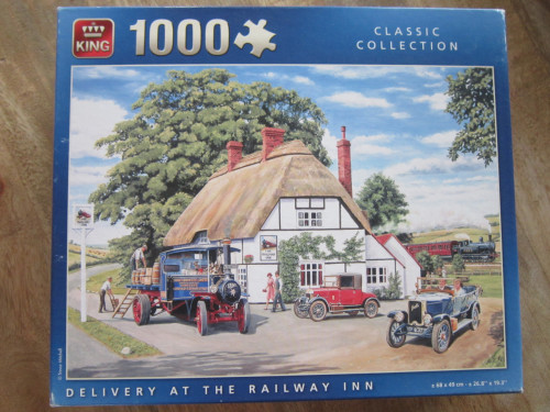 T.e.a.b. King puzzel van 1000 stukjes, Delivery at the Railway Inn.