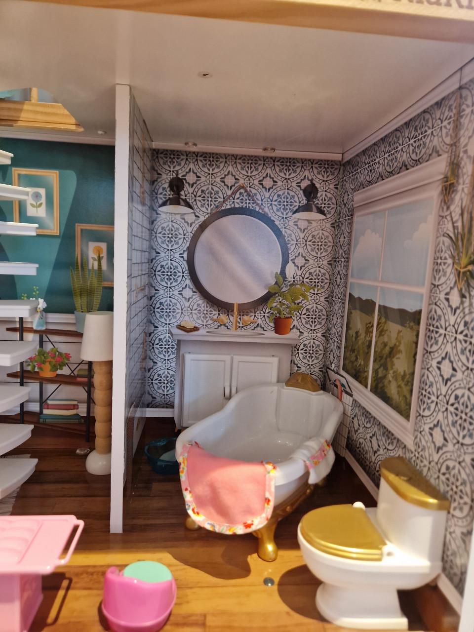 Poppenhuis heel groot