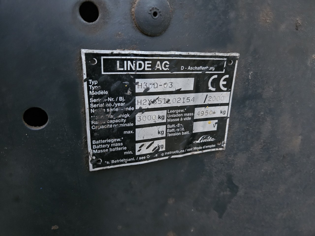 Linde h30