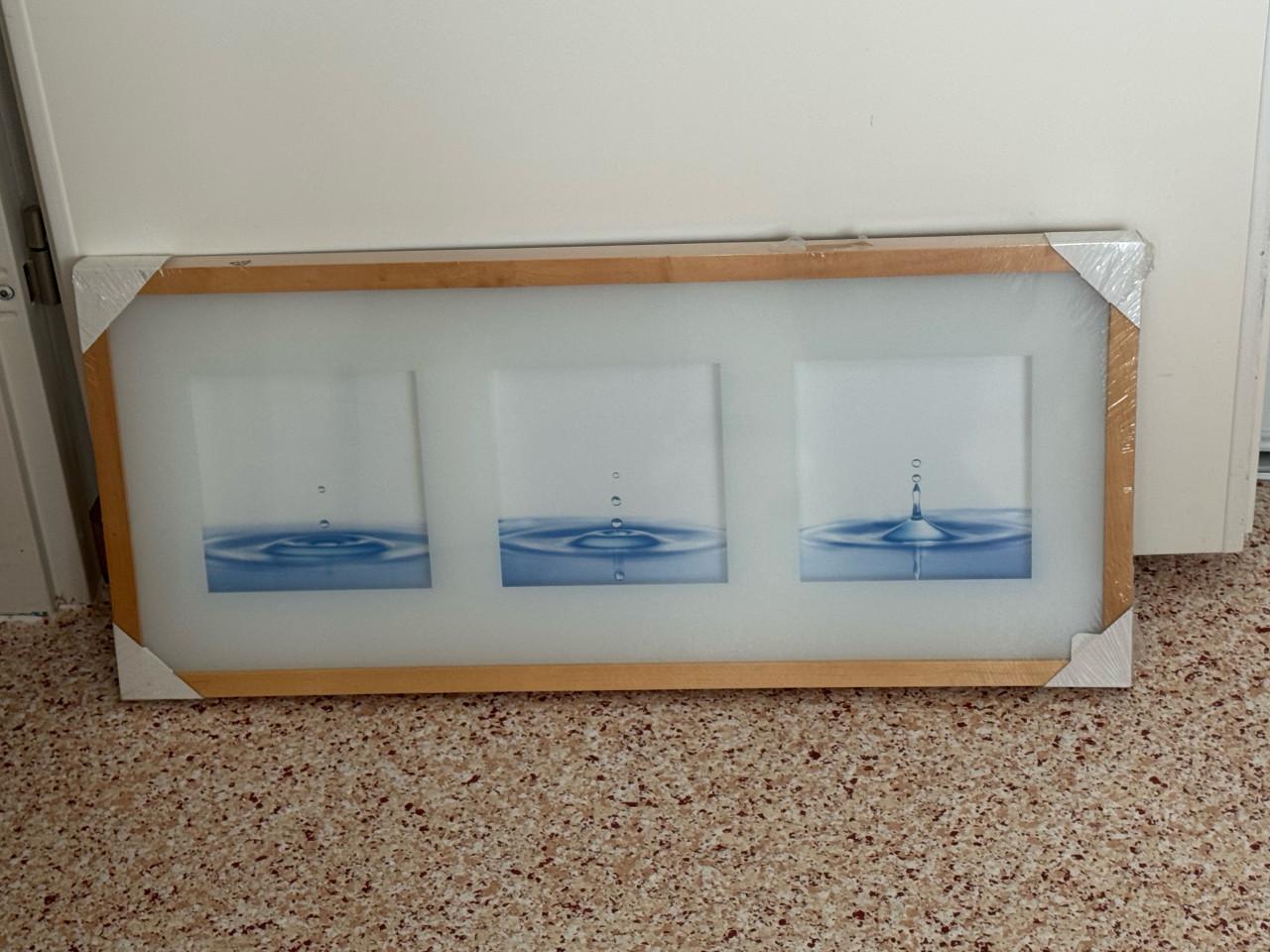 Nieuwe IKEA Erikslund lijst 32x72 cm met 3 foto's