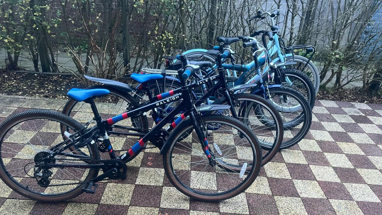 Partij kinder fietsen 26”