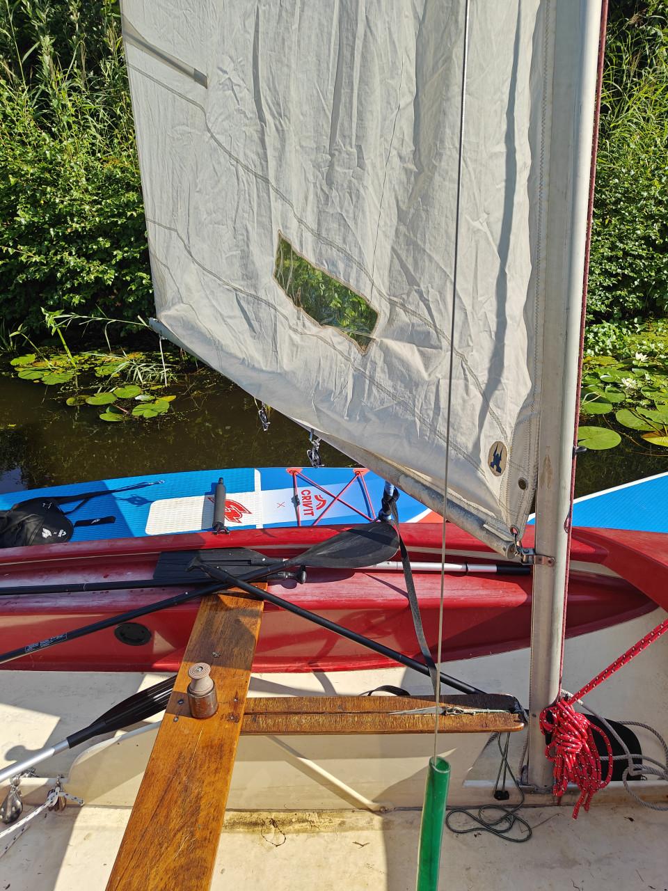 Zeilboot stern