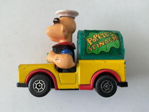 Matchbox Character series.     Popey en Mickey Mouse.   Donald Duck in boot