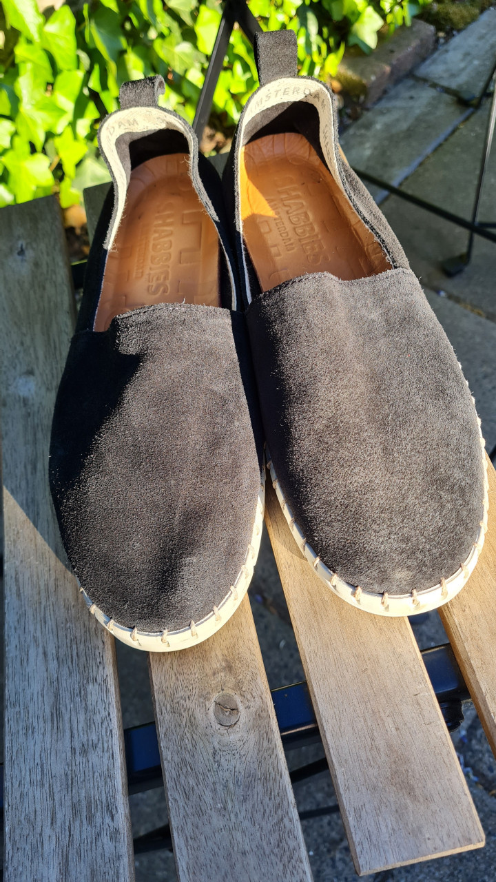 Shabbies espadrilles zwart