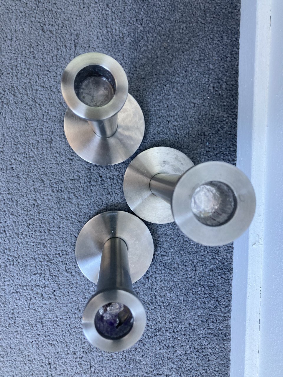 Kaarsen kandelaars (3 stuks) merk Zack
