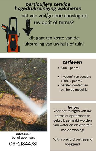 Hogedrukreiniging walcheren