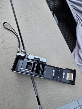 Mooie werkende vintage Olympus pen EE 2 camera 35 mm....