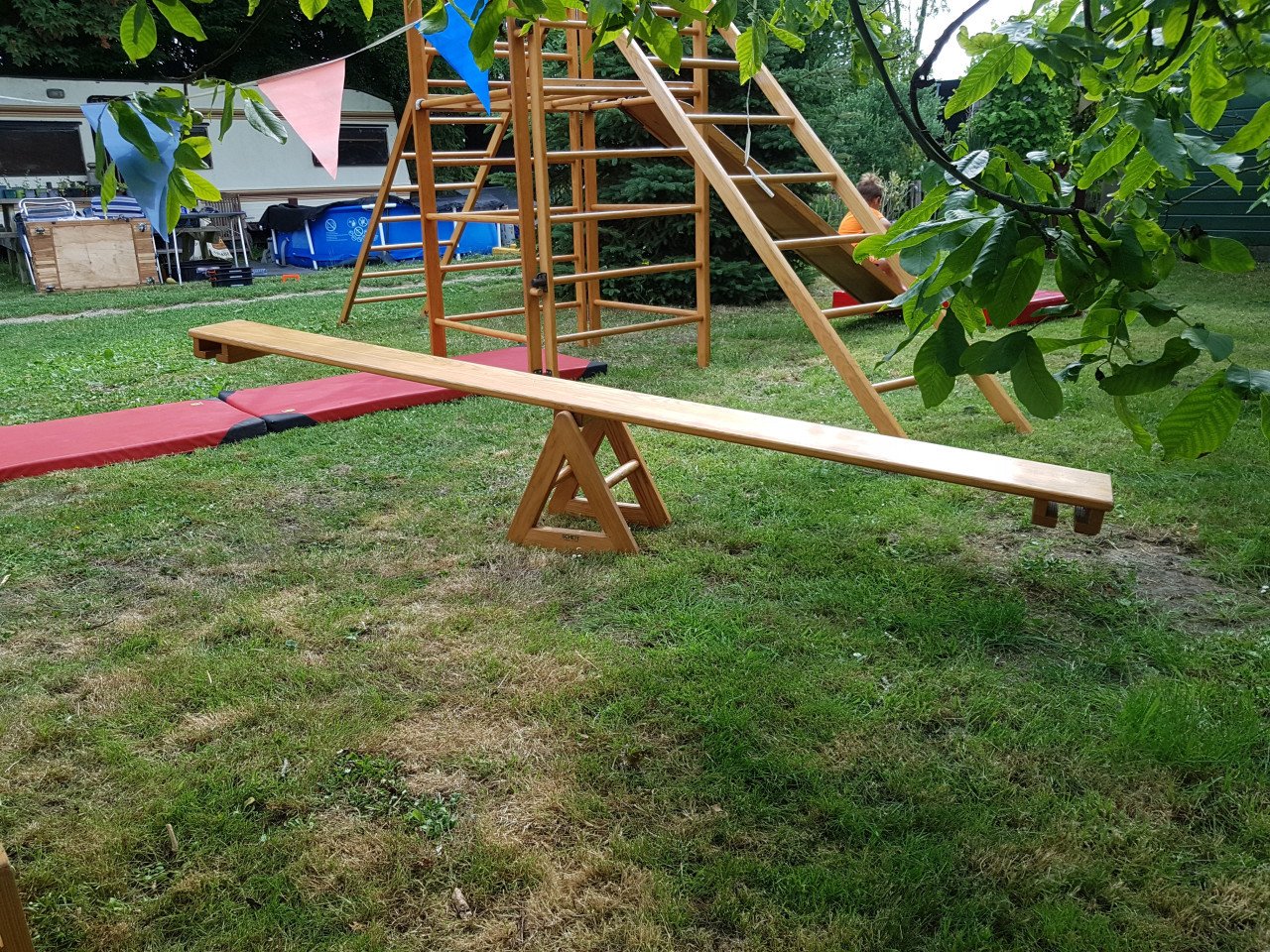 Pop up klimrek, speeltuin huren voor kinderfeestje