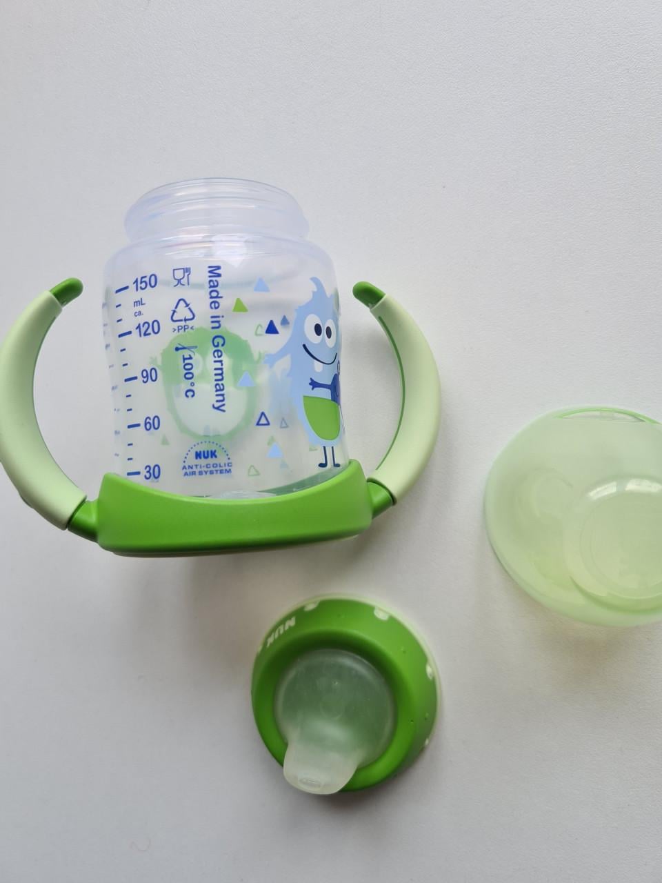 NUK First Choice leerbeker met handvatten  vanaf 6 maanden