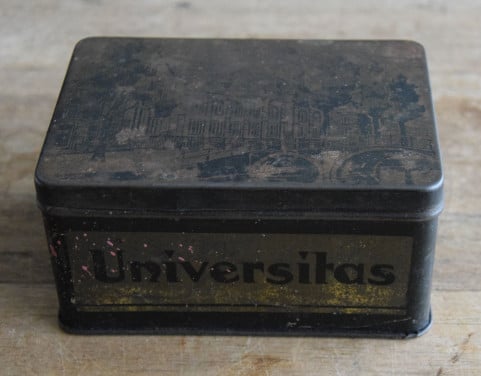 Sigaren Blik van Universitas Amarillo jaren '30-40