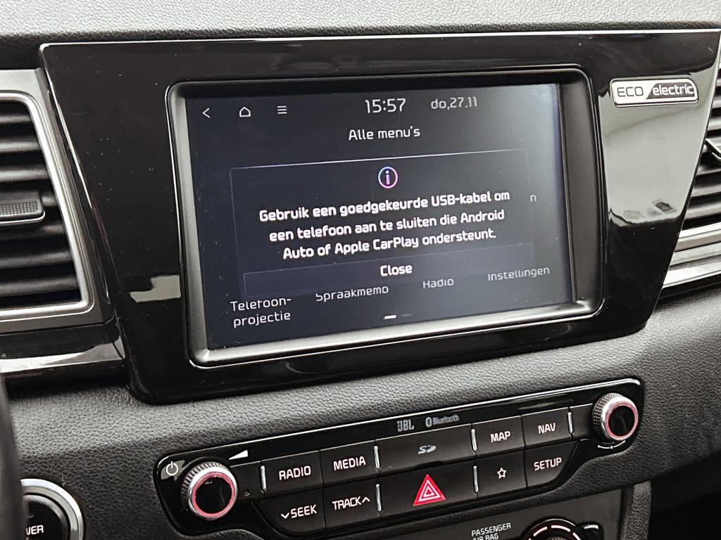 Kia E-niro executiveline 64 kwh fietsendragerbeugel | stoel/stuurwielverwar