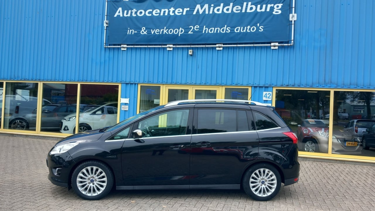 Ford GRAND C-MAX 1.0 Lease Titanium 7p bj:2014 airco navigatie i.z.g.st
