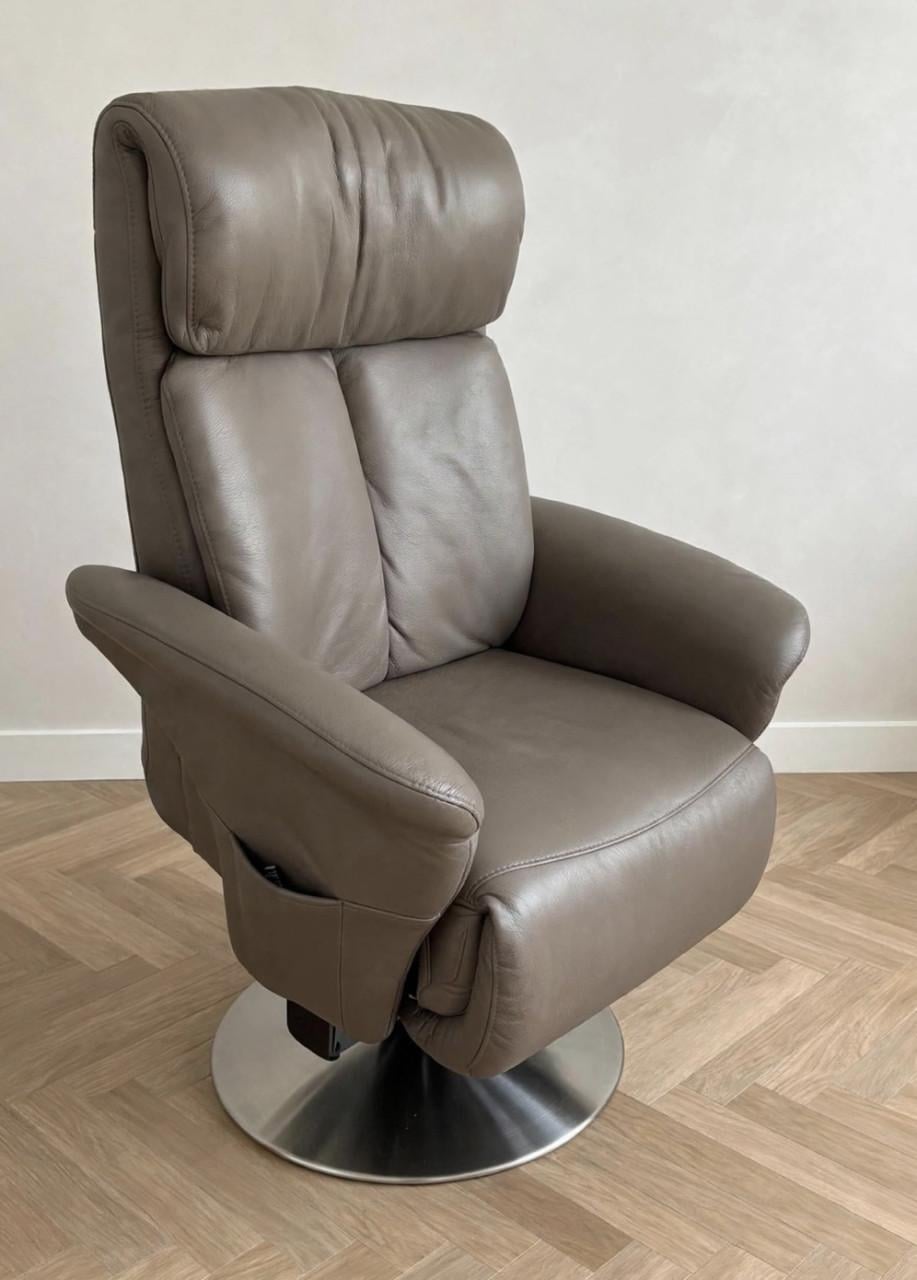 Meubelzorg sta op stoel en relax fauteuil, maat XL/XXL, taupe