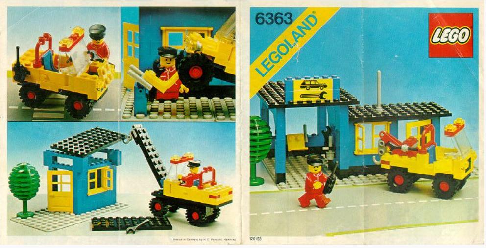 Lego 6363 Classic Town - Auto Service Station