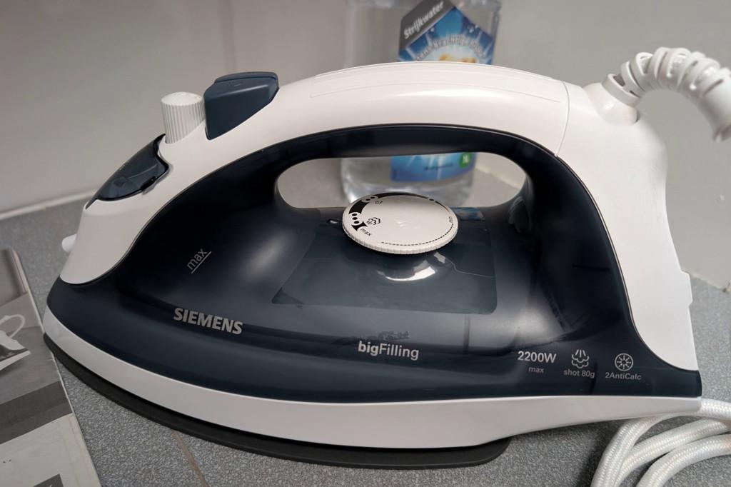 Siemens strijkijzer (2x gebruikt)