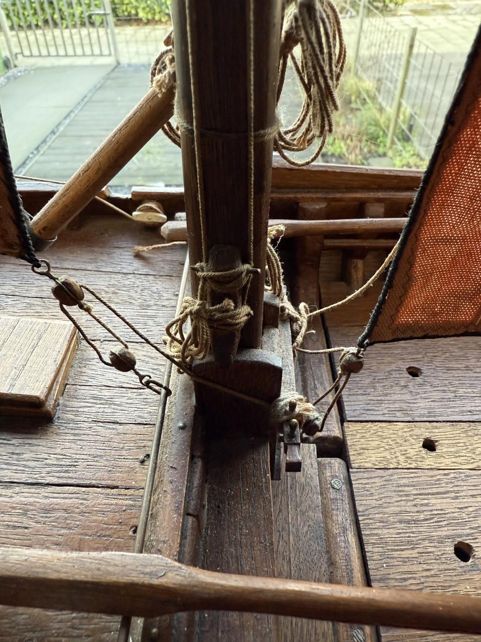 Prachtig handgemaakt vissersschip VLI 27 (Hoogaars)