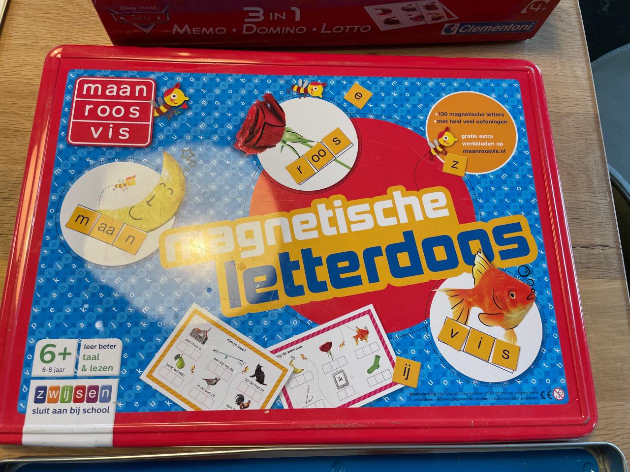 Magnetische letterdoos