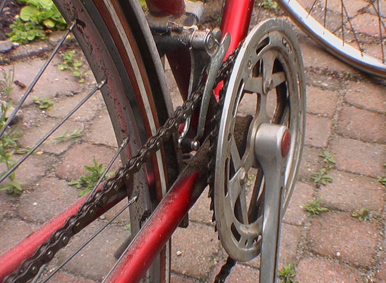 Oldtimer sport fiets batavis 14 versnellingen rees stuur