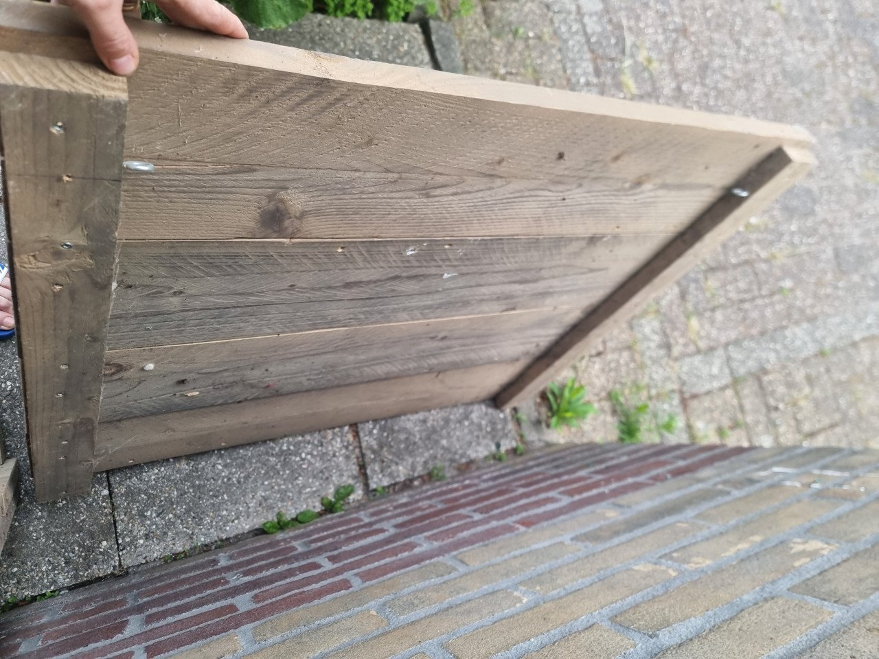 2 wandrekken stijgerhout