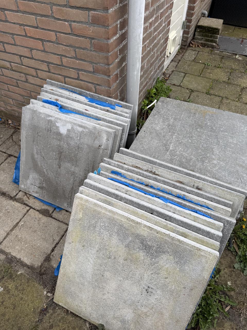 Tuintegels 60 x 60 28 stuks