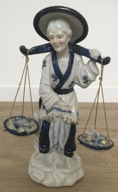 Chineese vissersvrouw