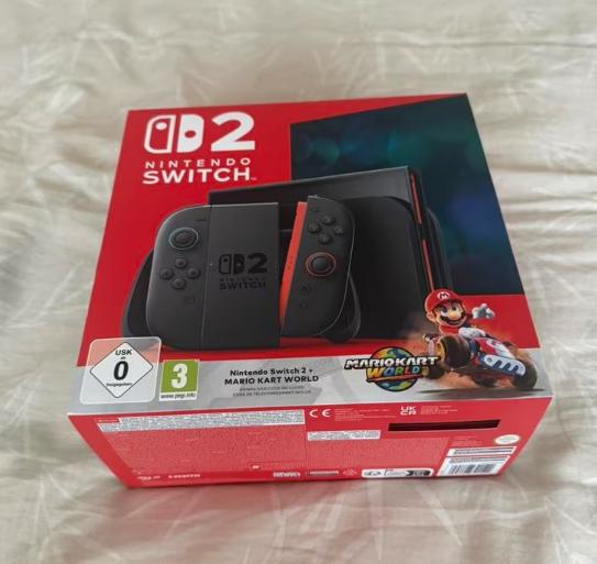 NINTENDO Switch 2 - Mario Kart World 256GB - NIEUW - €400 -