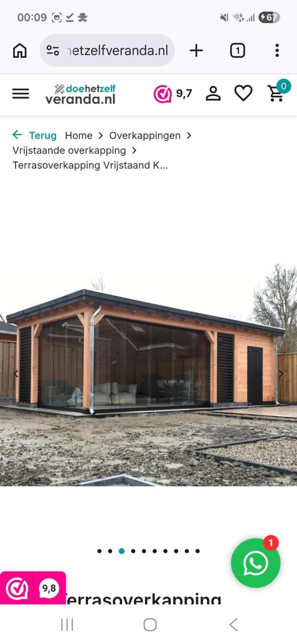 Tuinkamers tuinhuizen overkappingen en meer!!!