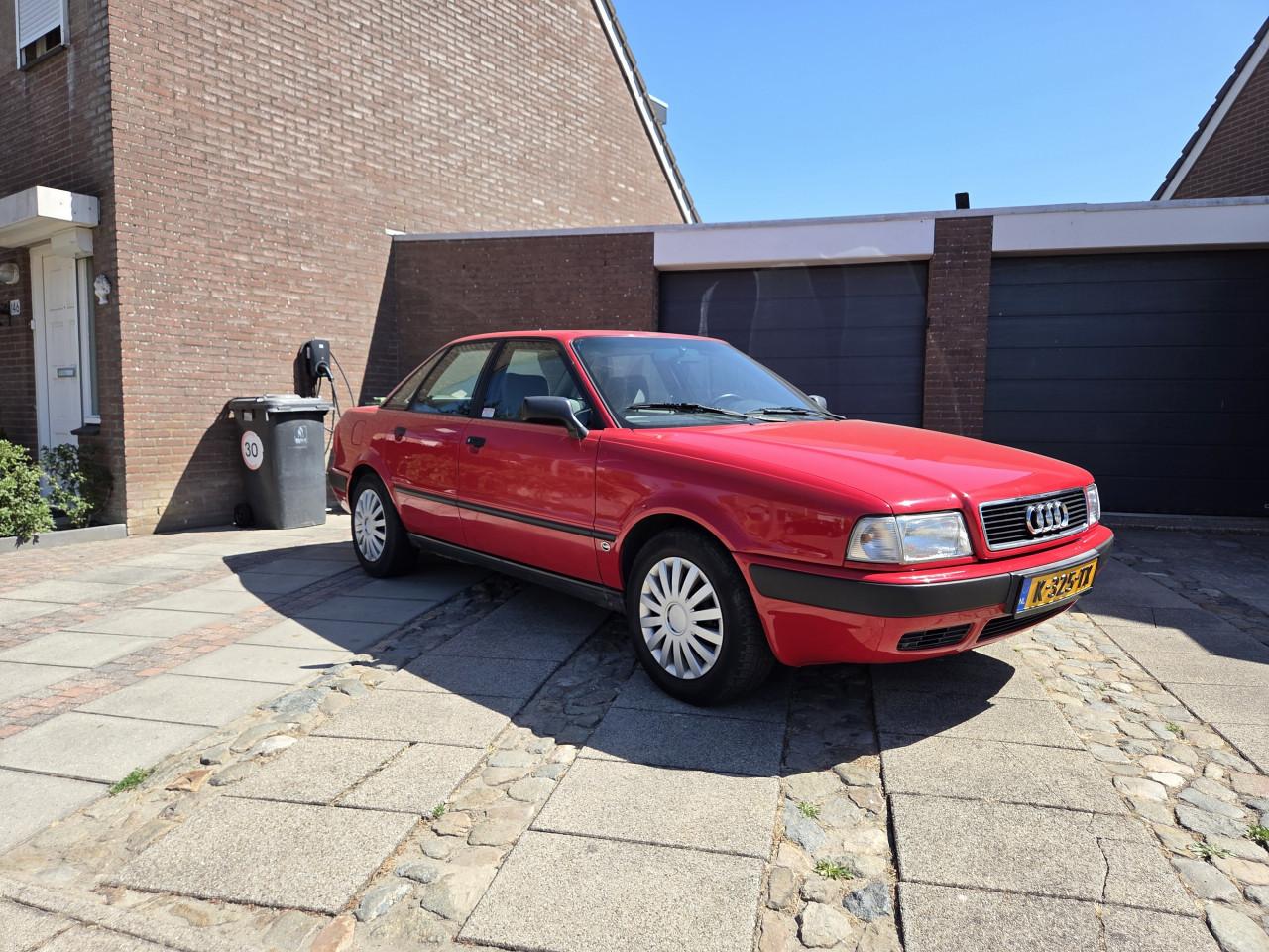 Audi 80 1992 rood