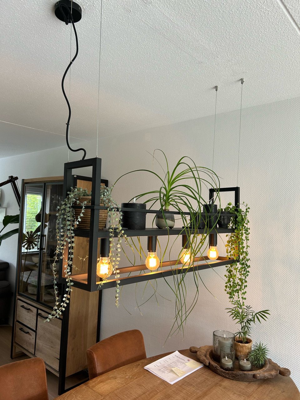 Industriële hanglamp