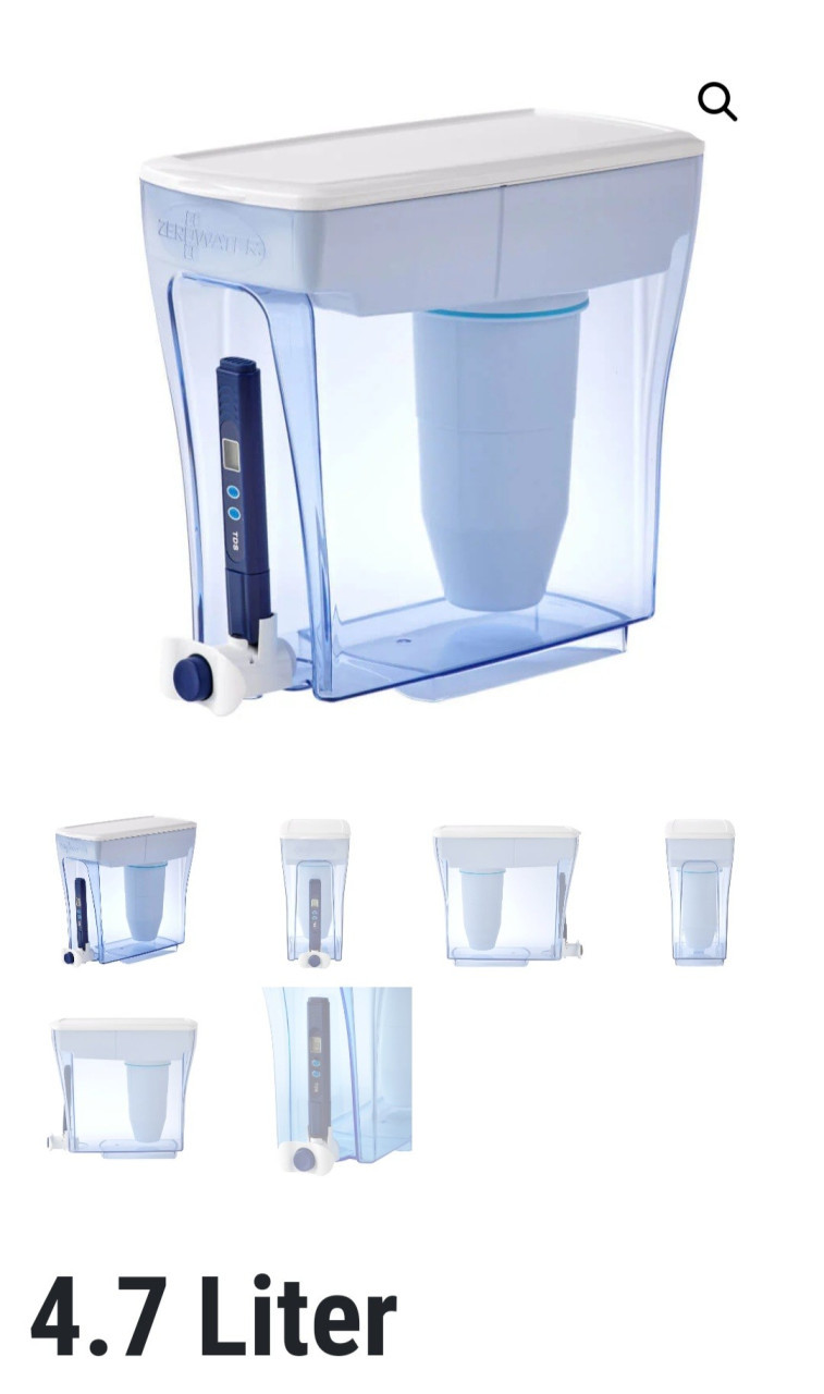 Zero waterfilter groot met tester